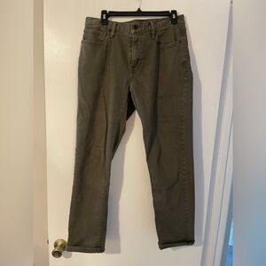 Roark Green Twill Jeans